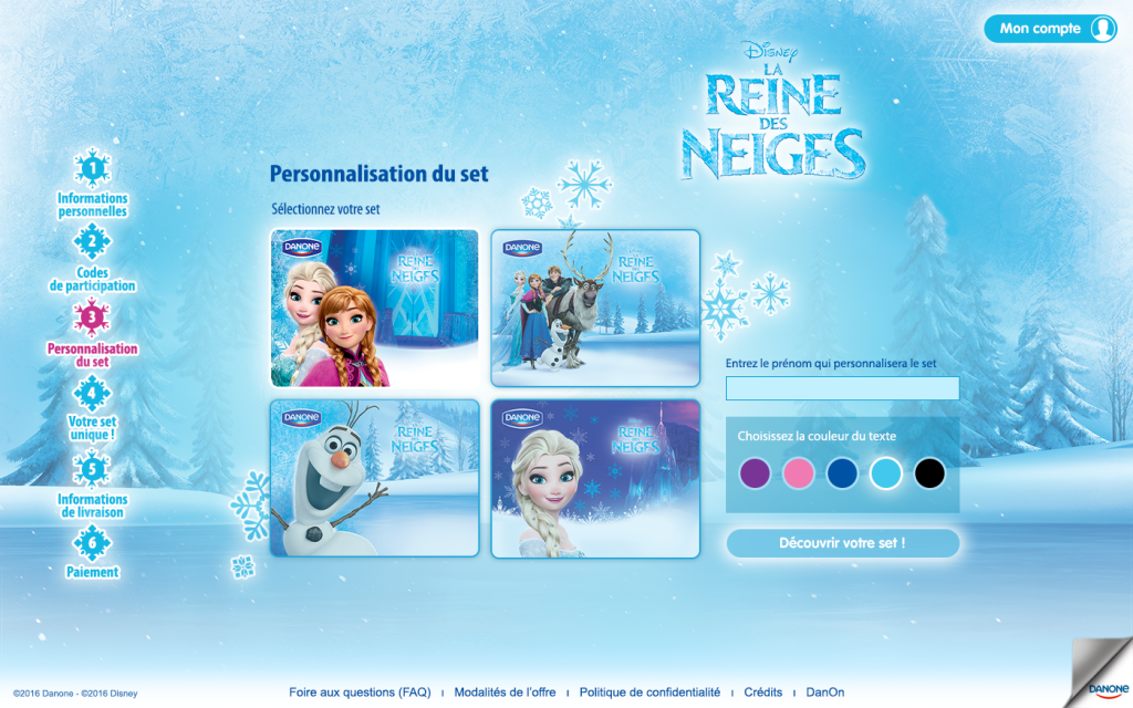 Danone – La reine des neiges